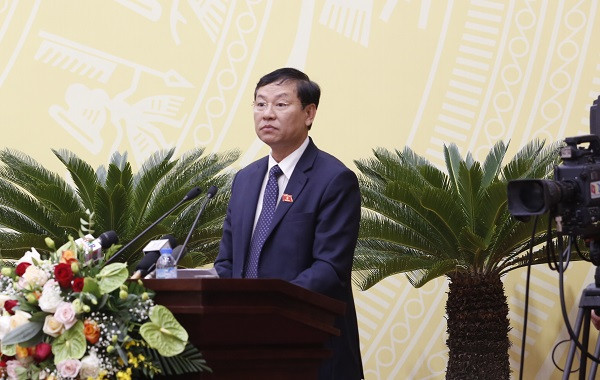 Chánh án tòa án nhân dân thành phố Hà Nội Nguyễn Hữu Chính (ảnh kinhtedothi.vn).