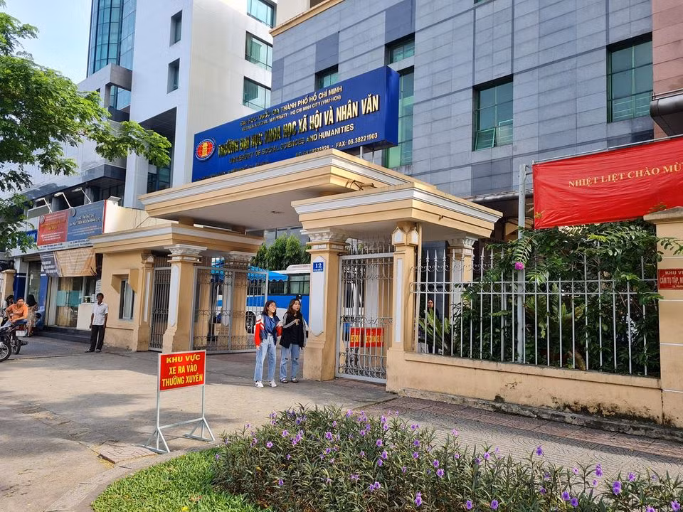 Trường Đại học Khoa học Xã hội và Nhân văn Thành phố Hồ Chí Minh (ảnh: P.L)