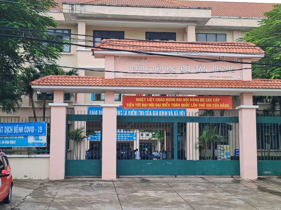 Trường tiểu học Đỗ Tấn Phong, quận Thủ Đức, Thành phố Hồ Chí Minh (Ảnh: P.L)