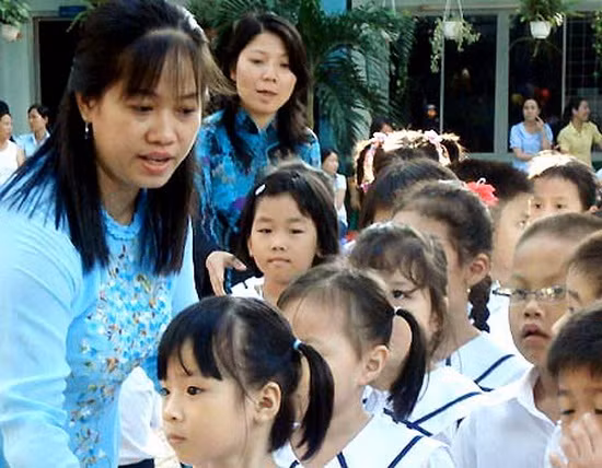 Mức thưởng tết của giáo viên là không cao so với các ngành nghề khác