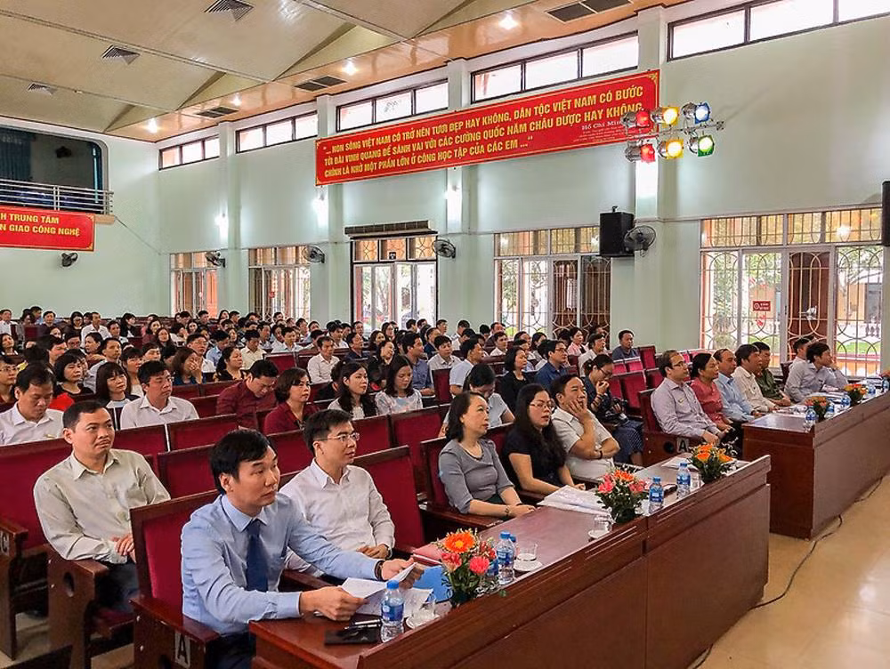 Sở Giáo dục và Đào tạo Hải Phòng triển khai phương hướng thi Trung học phổ thông quốc gia năm 2019 và thi vào lớp 10 năm học 2019-2020 (Ảnh: CTV)