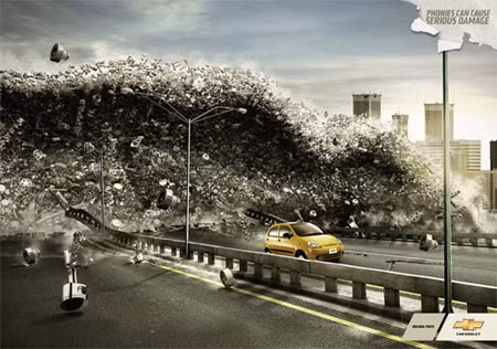 Chevrolet, thách thức mọi thiên tai.