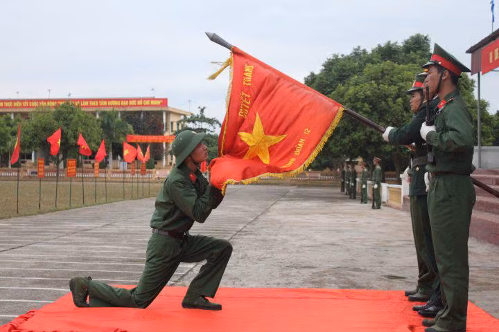 "Thề bảo vệ chủ quyền biển đảo thiêng liêng của Tổ quốc Việt Nam"