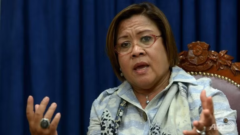 Bộ trưởng Tư pháp Philippines Leila de Lima.