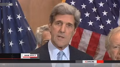Ngoại trưởng Mỹ John Kerry.