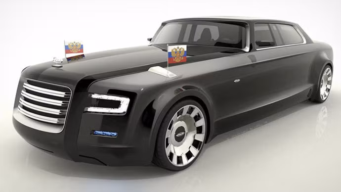 Xe limo dành riêng cho Tổng thống Nga.