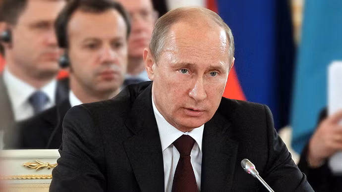 Tổng thống Nga Vladimir Putin. Tổng thống Nga Vladimir Putin.