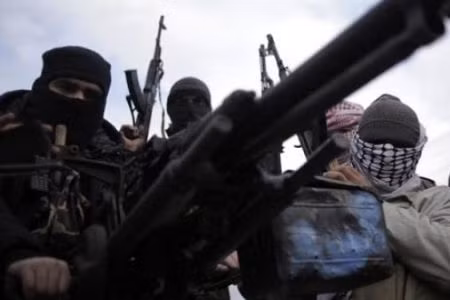 Các thành viên Mặt trận al-Nusra tại Syria.