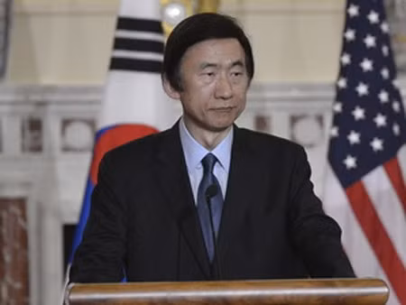 Ngoại trưởng Hàn Quốc Yun Byung-se.