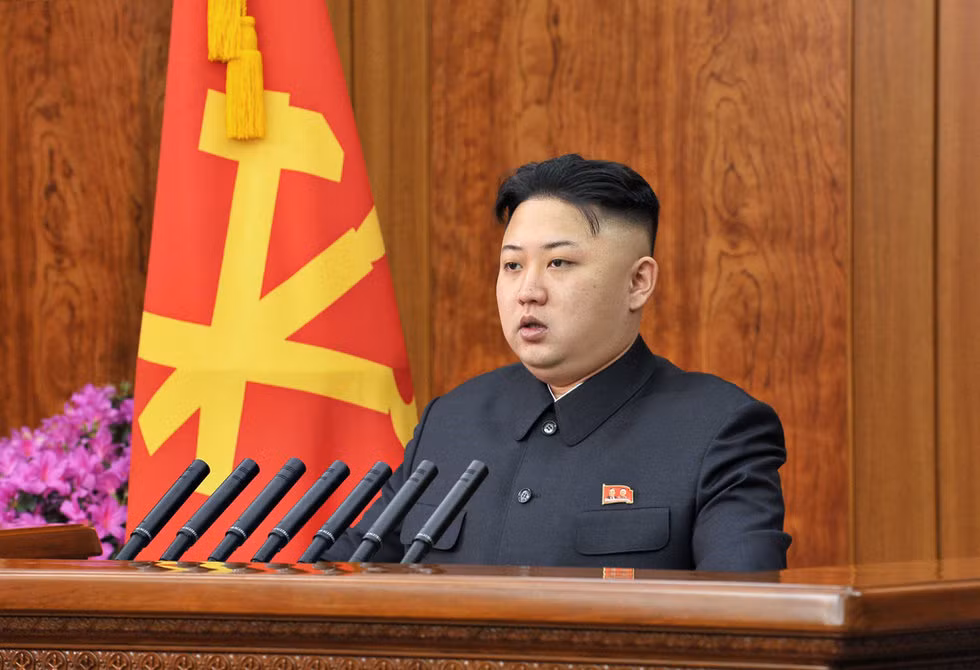 Ông Kim Jong-un đưa ra thông điệp năm mới.