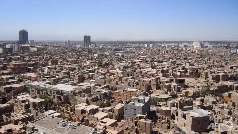 Thành phố Kashgar trong khu tự trị Tân Cương, Trung Quốc.