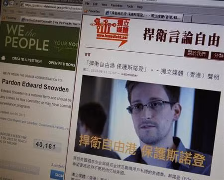 Truyền thông Hồng Kông kêu gọi bảo vệ Snowden.