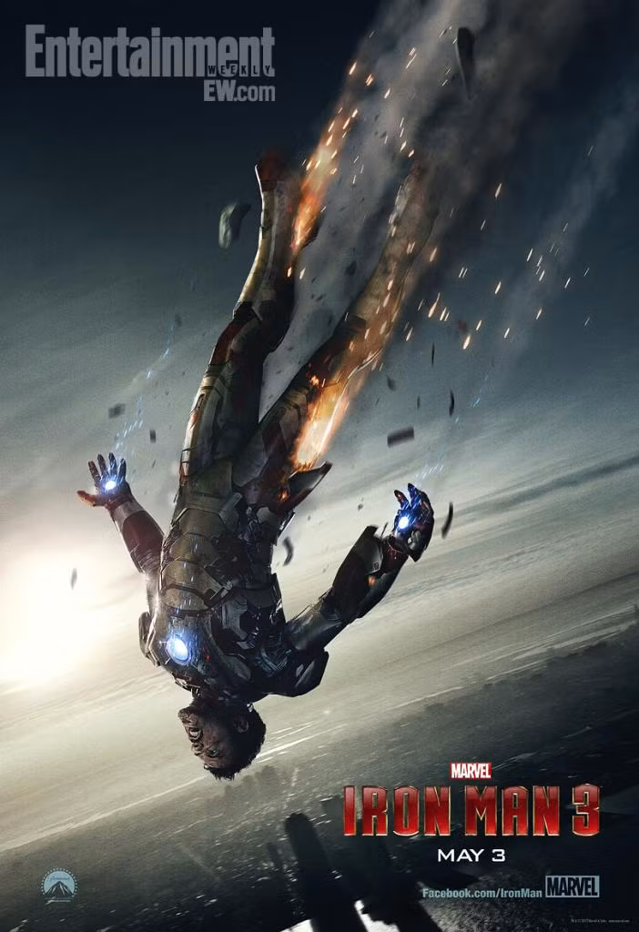 Poster chính thức của Iron Man 3. Poster chính thức của Iron Man 3.