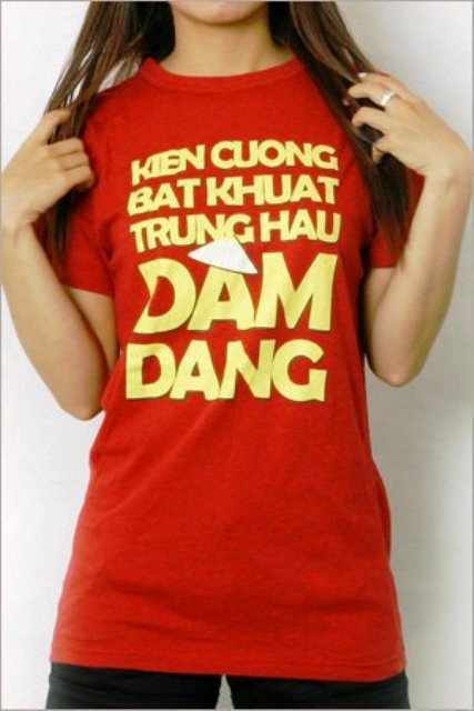 Dòng chữ không dấu đọc "siêu vẹo" cũng thật là...