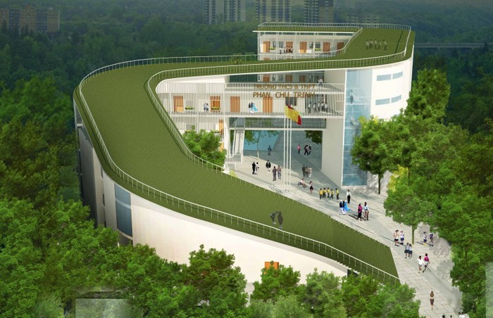 Trường tiểu học - trung học cơ sở - trung học phổ thông Phan Chu Trinh, Bình Dương (ảnh minh họa: website nhà trường)