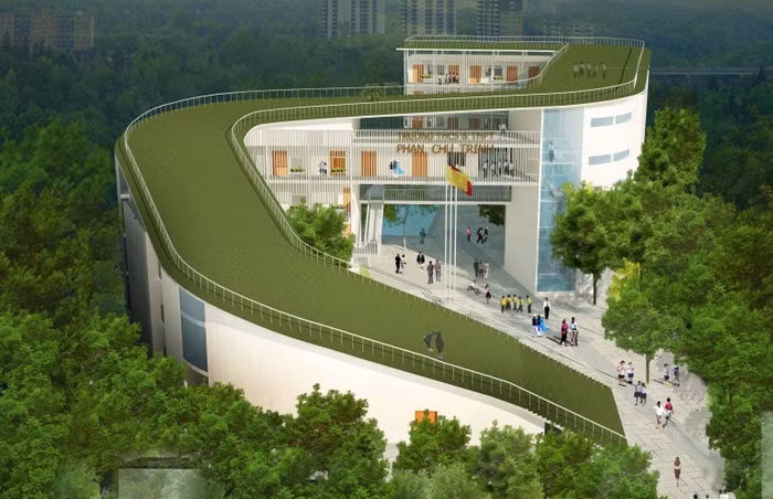 Trường tiểu học - trung học cơ sở - trung học phổ thông Phan Chu Trinh, Bình Dương (ảnh minh họa: website nhà trường)