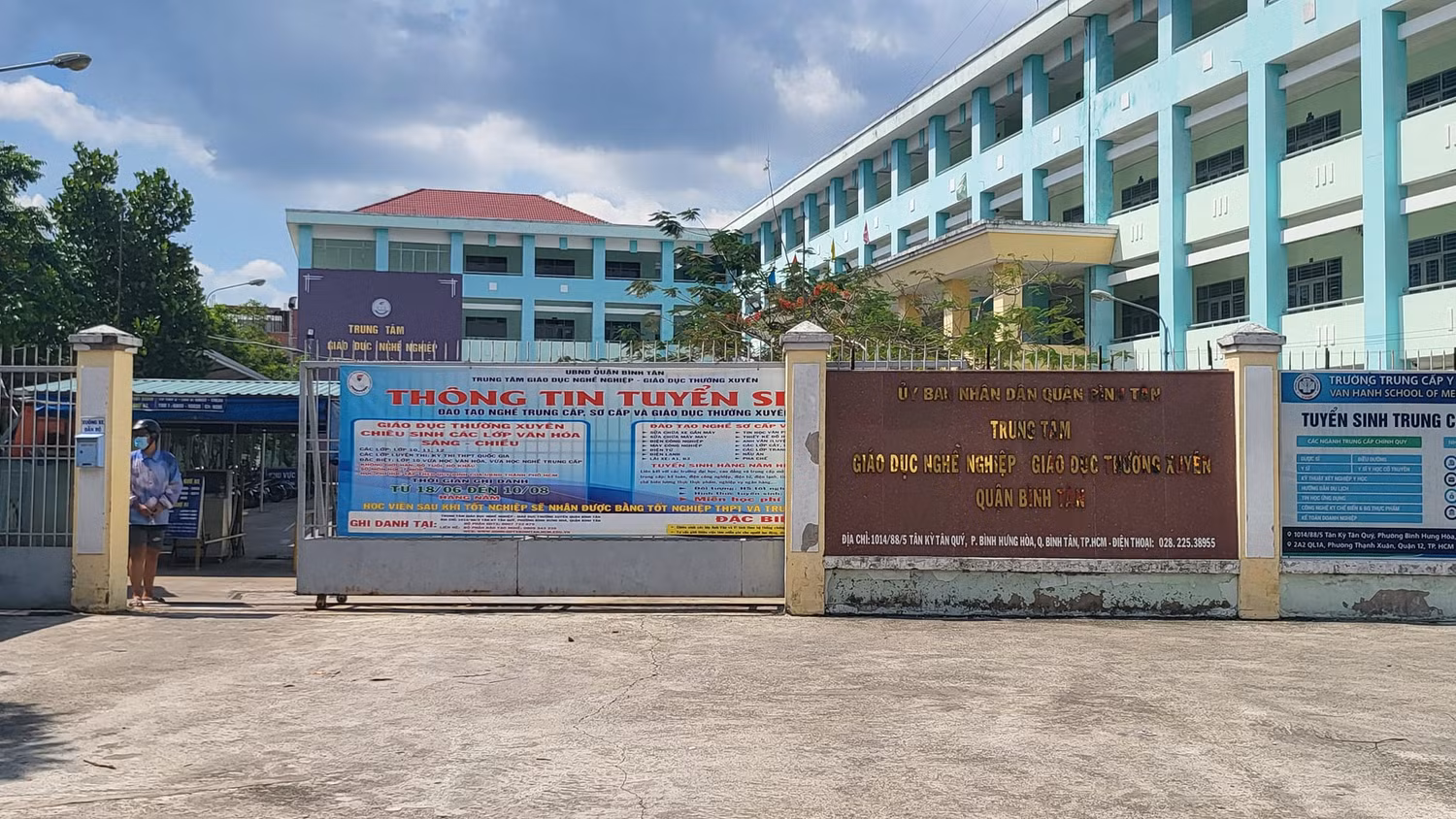 Trung tâm Giáo dục nghề nghiệp - Giáo dục thường xuyên Quận Bình Tân (ảnh minh họa: P.L)