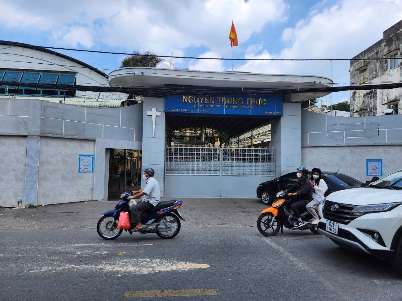 Trường trung học phổ thông Nguyễn Trung Trực, quận Gò Vấp, Thành phố Hồ Chí Minh (ảnh minh họa: P.L)