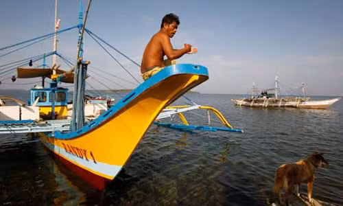 Tàu cá Philippines, hình minh họa.