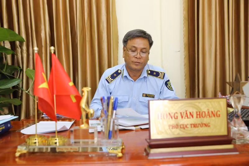Ông Hoàng Văn Hồng, Phó Cục trưởng Cục Quản lý Thị trường tỉnh Tây Ninh. Ảnh: NVCC.