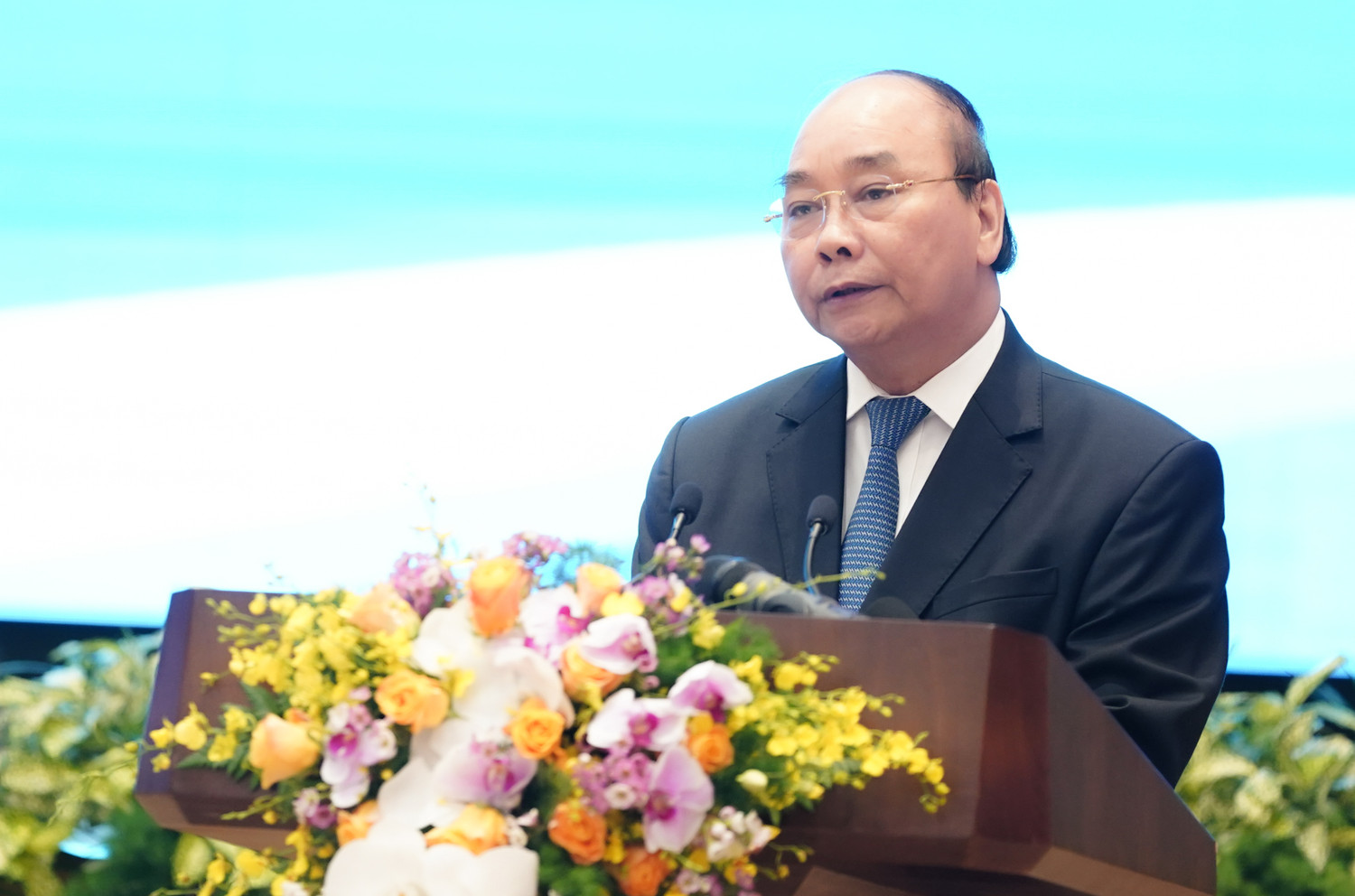 Thủ tướng phát biểu. Ảnh: VGP