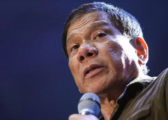 Tổng thống Philippines Rodrigo Duterte, ảnh: Bay Daily News.