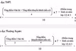 Cách tính điểm xét tốt nghiệp năm 2019 (Ảnh chụp màn hình)