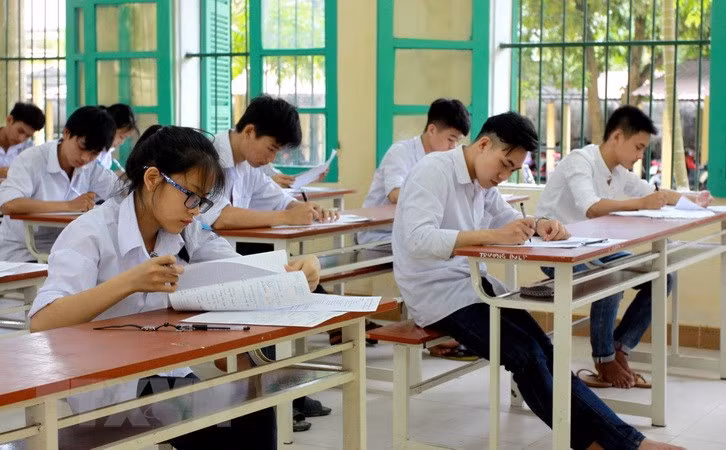 Gần 900 nghìn sĩ tử chuẩn bị bước vào kỳ thi quốc gia 2019 (Ảnh minh họa: TTXVN)