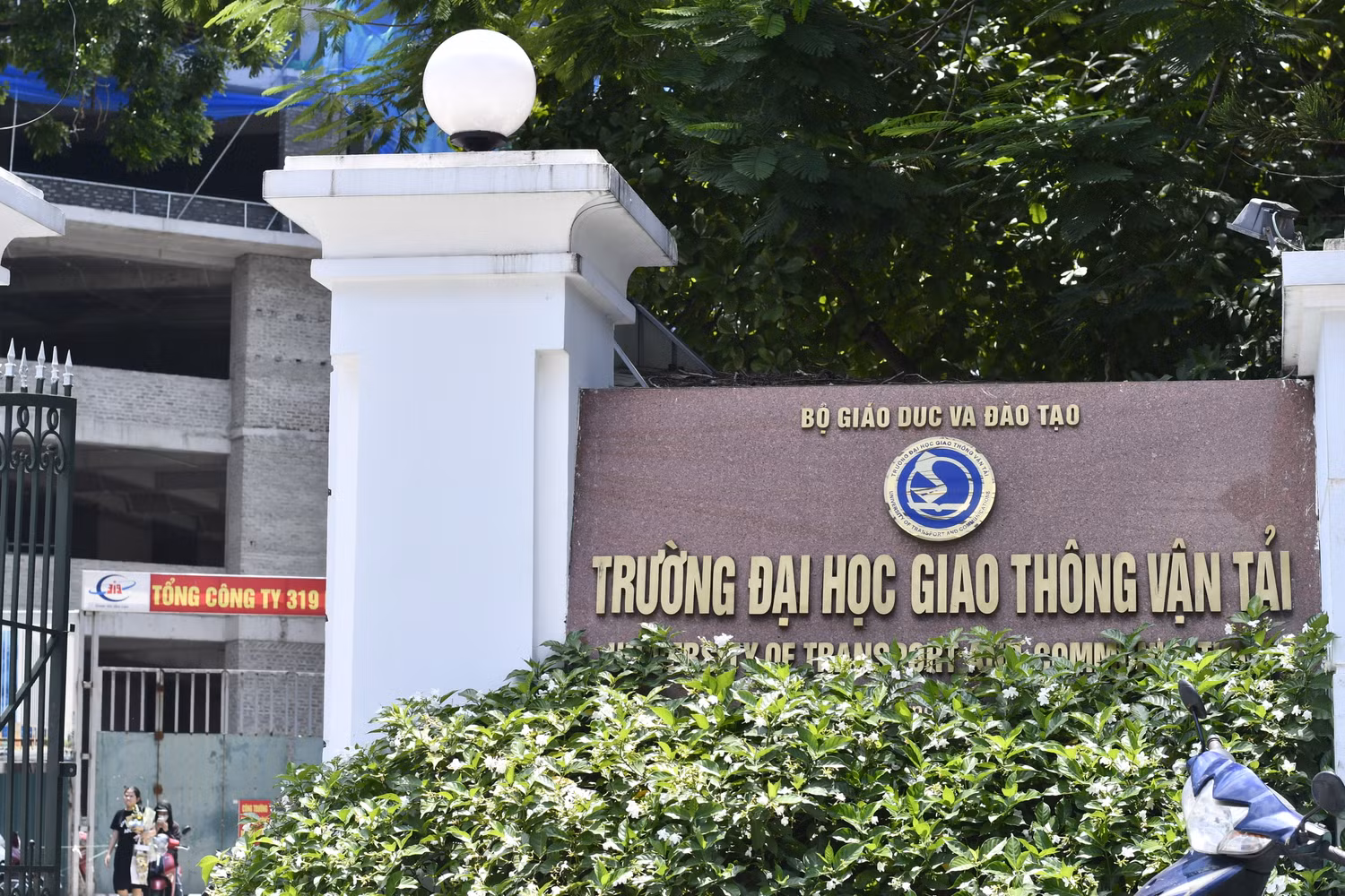 Trường Đại học Giao thông vận tải. (Ảnh: Ngọc Mai). Trường Đại học Giao thông vận tải. (Ảnh: Ngọc Mai).