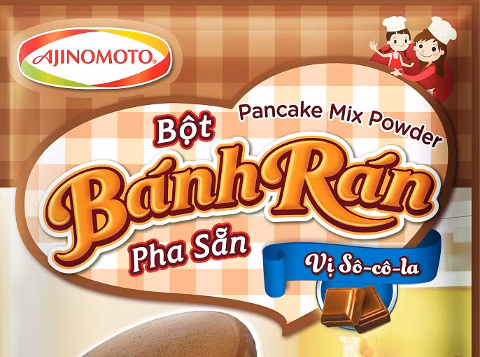 Với bột bánh rán pha sẵn” vị Sô-cô-la của Ajinomoto Việt Nam, các em nhỏ có thể tự tin vào bếp.