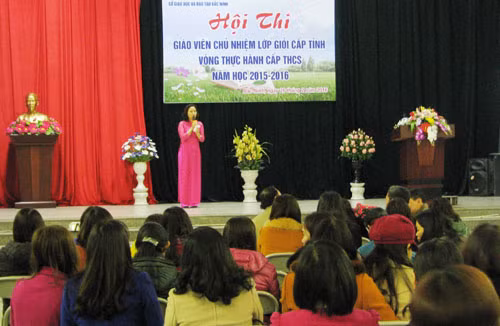 Có nên bỏ hội thi giáo viên chủ nhiệm giỏi hay không (Ảnh minh họa trên: baobacninh.com.vn).