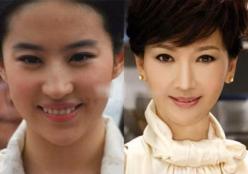 Có những lúc, những góc nhìn khiến người đẹp Lưu Diệc Phi già không thua kém thế hệ đàn chị ngang tầm tuổi của mẹ mình, Triệu Nhã Chi.