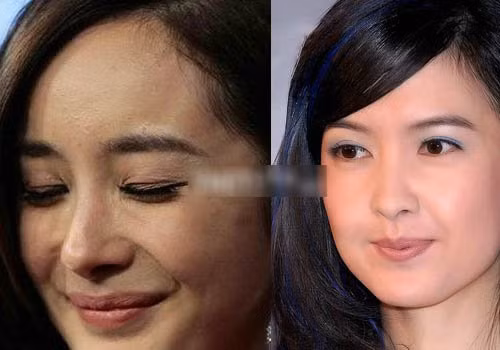 So về nếp nhăn thì Dương Mịch còn hơn cả người đẹp một thời Châu Tuệ Mẫn.
