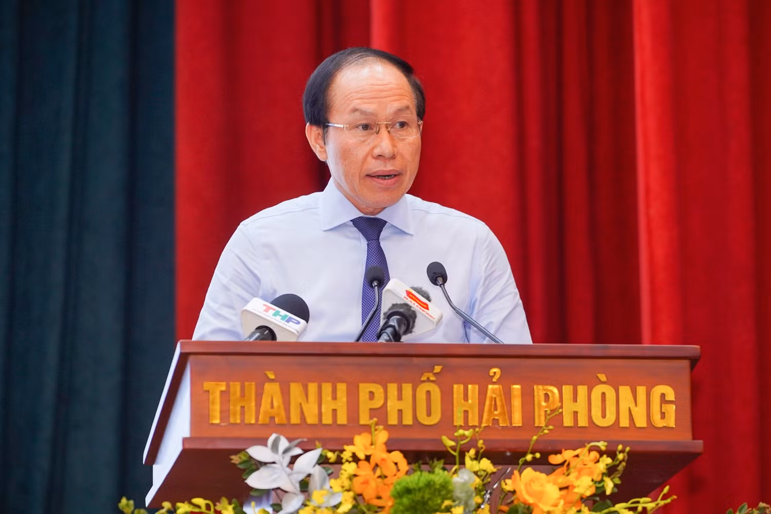 Ông Lê Tiến Châu - Bí thư Thành uỷ Hải Phòng cho rằng, việc học tập và làm theo Bác đã trở thành động lực tinh thần, khơi dậy ý chí tự lực, tự cường, khát vọng vươn lên nhằm phát huy vị thế của Hải Phòng trong giai đoạn phát triển mới. (Ảnh: ĐT) Ông Lê Tiến Châu - Bí thư Thành uỷ Hải Phòng cho rằng, việc học tập và làm theo Bác đã trở thành động lực tinh thần, khơi dậy ý chí tự lực, tự cường, khát vọng vươn lên nhằm phát huy vị thế của Hải Phòng trong giai đoạn phát triển mới. (Ảnh: ĐT)