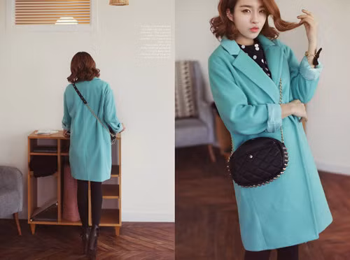 hay một chiếc áo khoác kiểu kén tằm dài mát mắt đủ làm sáng bừng mùa đông u ám