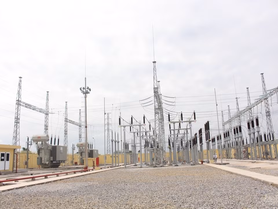 Toàn cảnh TBA 110kV Yên Bình 8, tỉnh Thái Nguyên