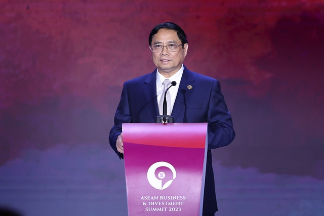 Theo Thủ tướng, ASEAN đứng trước sứ mệnh phải khẳng định "là một cực trong thế giới đa cực". Ảnh: VGP/Nhật Bắc Theo Thủ tướng, ASEAN đứng trước sứ mệnh phải khẳng định "là một cực trong thế giới đa cực". Ảnh: VGP/Nhật Bắc