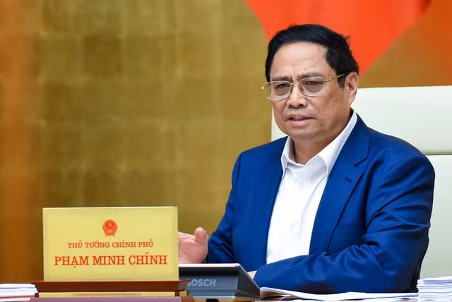 Thủ tướng giao một số nhiệm vụ cụ thể ngoài các công việc thường xuyên của các bộ, ngành, địa phương. Ảnh: VGP/Nhật Bắc
