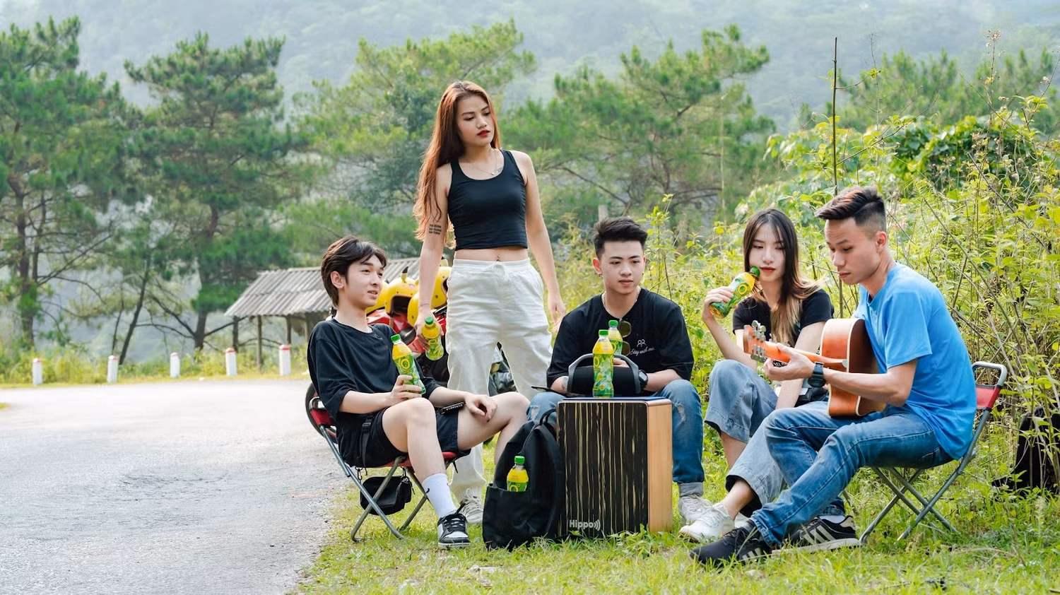 Cùng chill giữa thiên nhiên với Trà Xanh Không Độ để giải tỏa căng thẳng mệt mỏi.