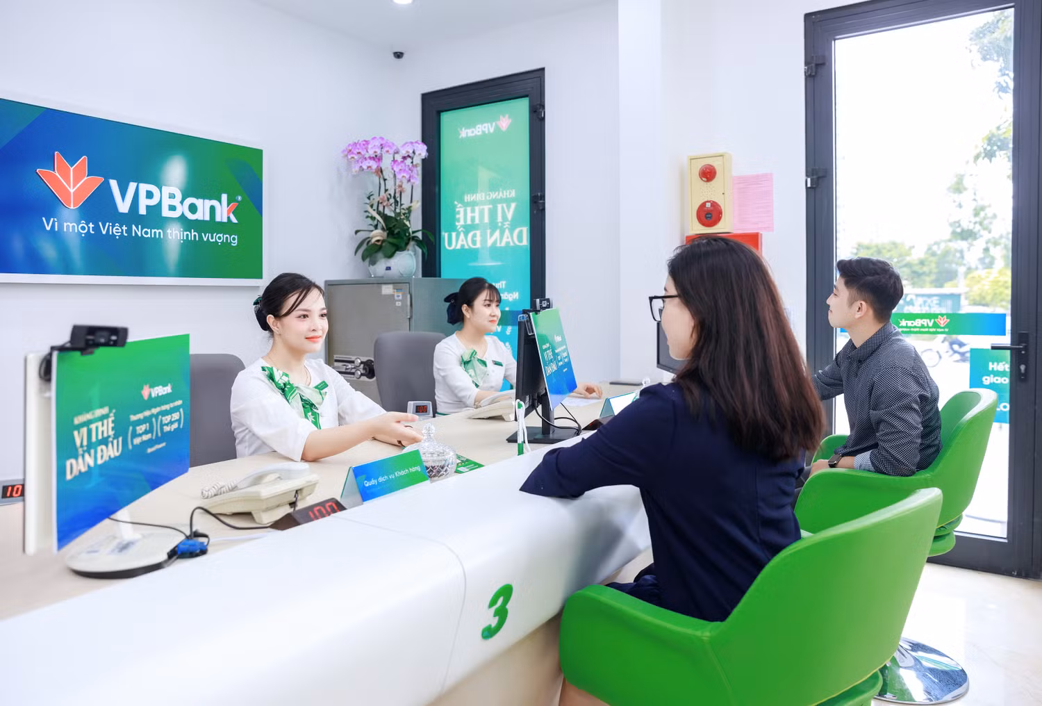 VPBank không ngừng nâng cao chất lượng dịch vụ