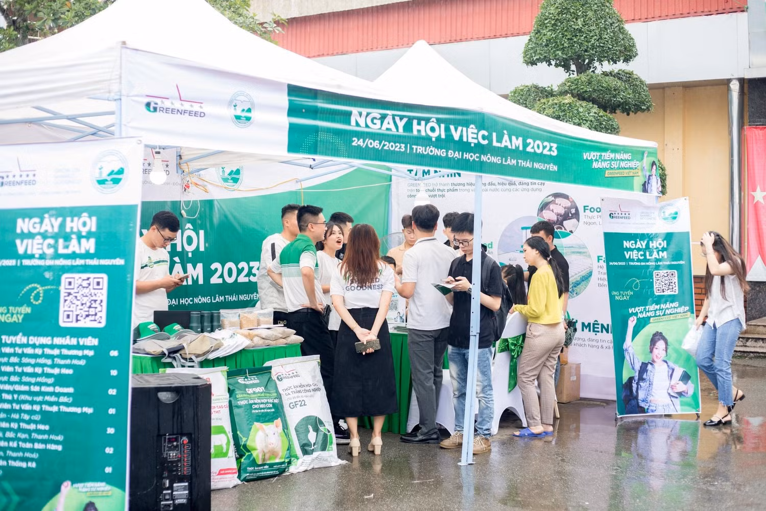 Ngày hội việc làm vừa được Trường Đại học Nông Lâm, Đại học Thái Nguyên tổ chức cuối tháng 6/2023 Ngày hội việc làm vừa được Trường Đại học Nông Lâm, Đại học Thái Nguyên tổ chức cuối tháng 6/2023