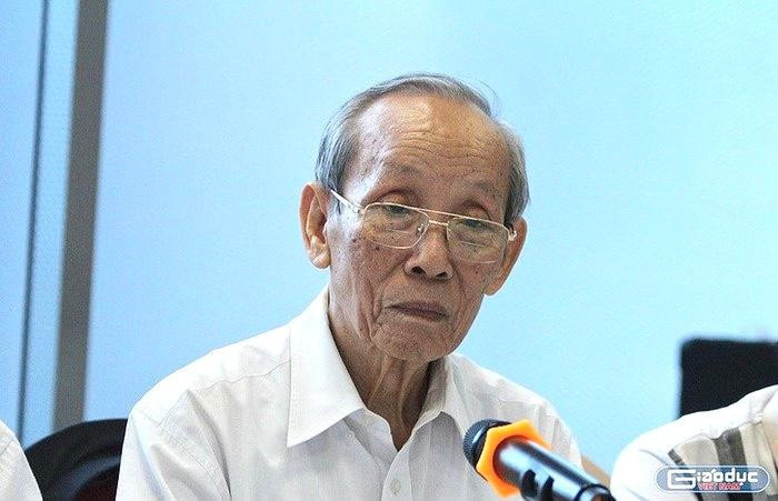 Giáo sư Trần Hồng Quân. (Ảnh: Ngọc Quang)
