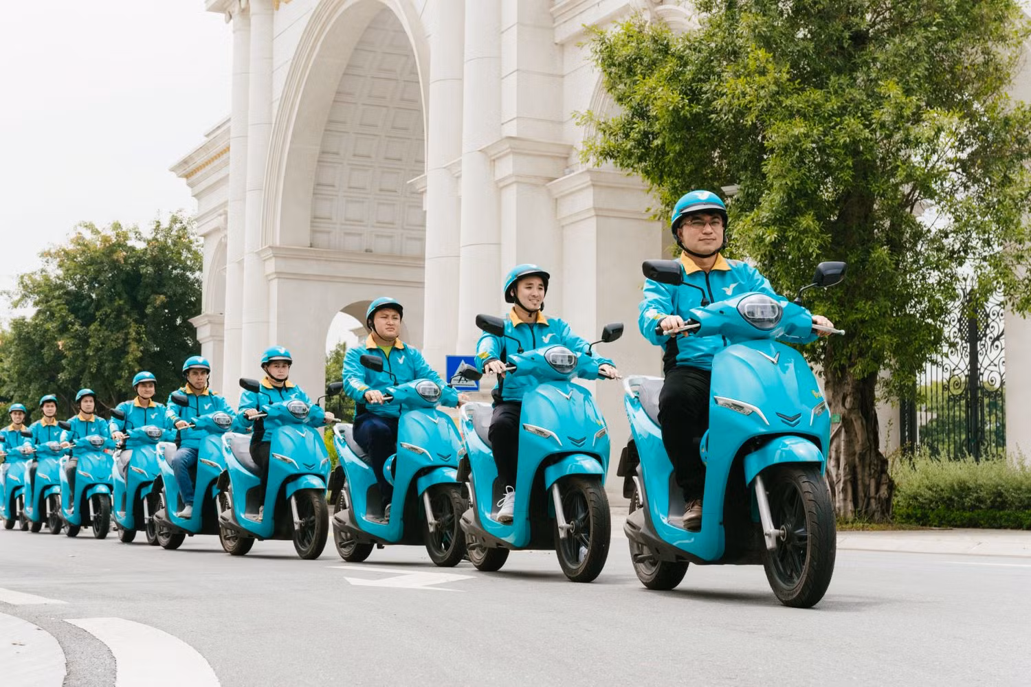 Xanh SM Bike sử dụng loạt xe điện Feliz S. Xanh SM Bike sử dụng loạt xe điện Feliz S.