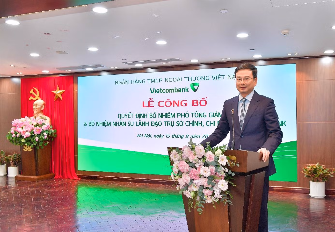 Ông Phạm Thanh Hà - Ủy viên Ban Cán sự Đảng, Phó Thống đốc Ngân hàng Nhà nước Việt Nam phát biểu ý kiến chỉ đạo.