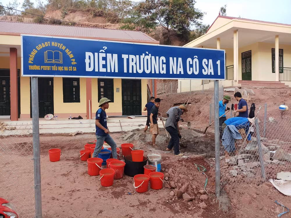 Cơ sở vật chất khang trang dần được hình thành