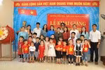 Lễ khai giảng giữa đảo tiền tiêu Bạch Long Vĩ