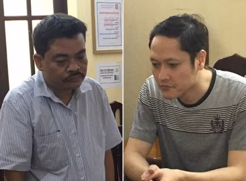 Ông Nguyễn Thanh Hoài (bên trái) và ông Vũ Trọng Lương bị khai trừ Đảng trước phiên xét xử sẽ dự kiến sẽ diễn ra ngày 18/9. (Ảnh: LC)