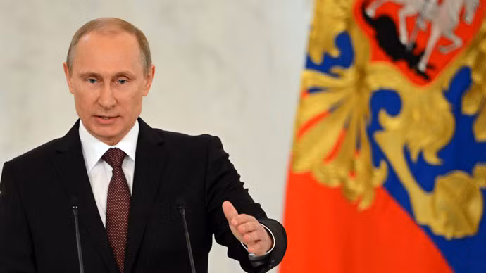 Tổng thống Nga Vladimir Putin.