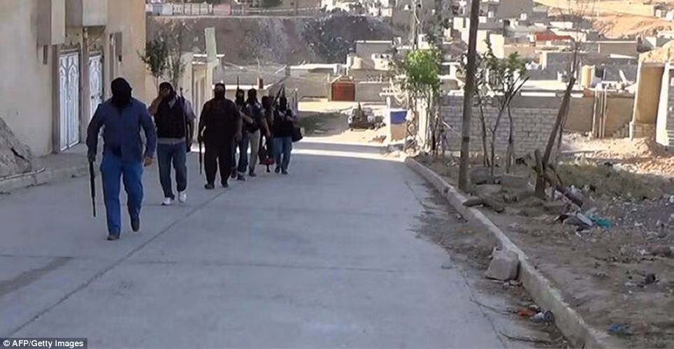 Các tay súng ISIS kiểm soát thành phố Mosul.