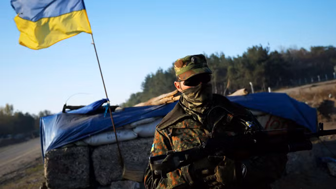 Binh sĩ Ukraine.